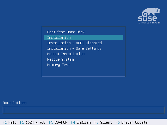 The Boot Screen