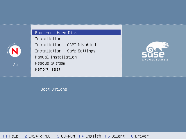 The Boot Screen