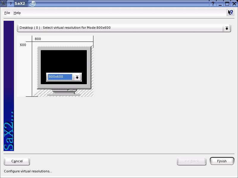 Configuring the Virtual Resolution